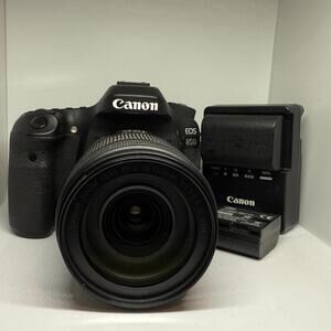 Canon EOS 80D 24.2 MP Digital SLR Camera - Black (with EF-S 18-135mm Lens)